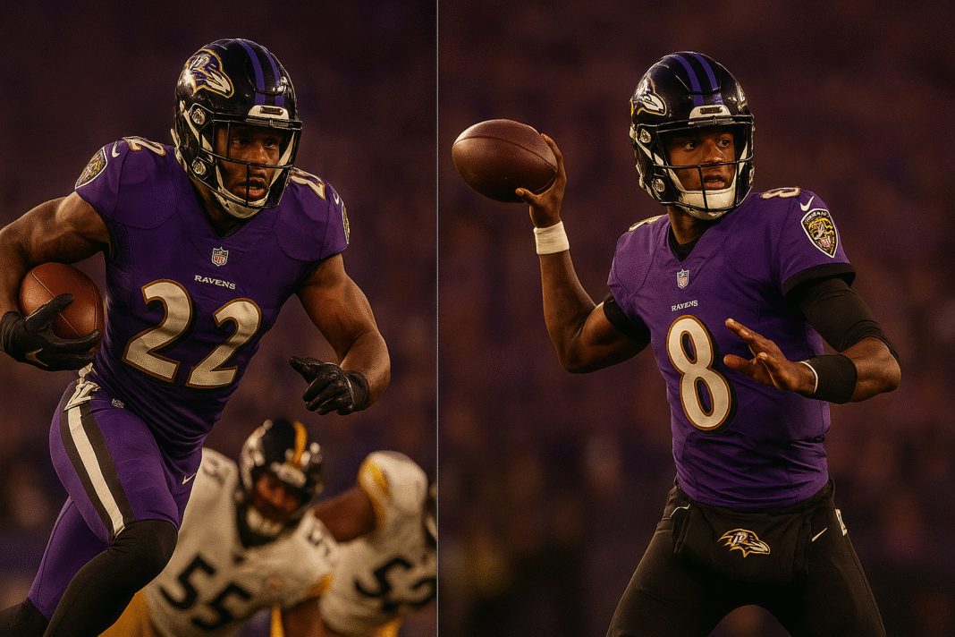 Baltimore Ravens vs Pittsburgh Steelers Match Player Stats (Jan 11, 2025)