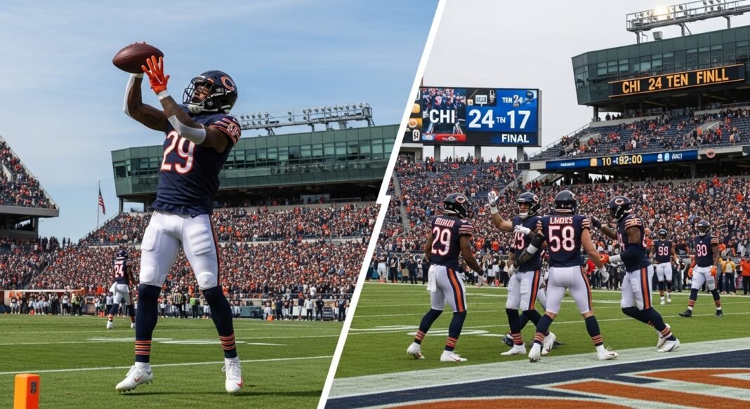 tennessee titans vs chicago bears match player stats
