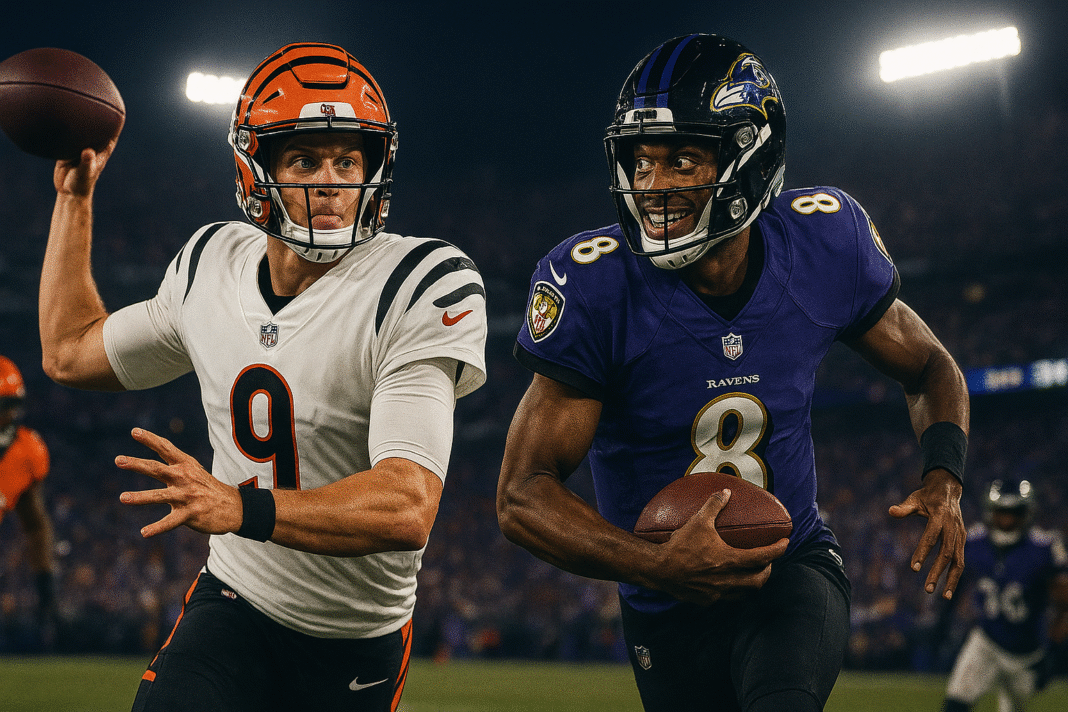 Cincinnati Bengals vs Baltimore Ravens Match Player Stats