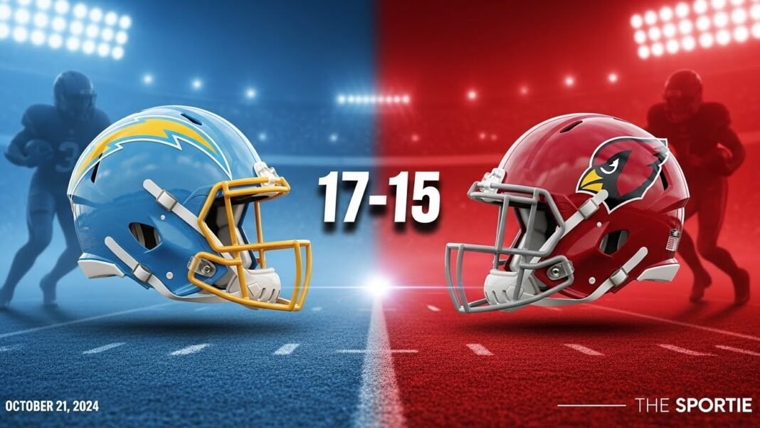 Los Angeles Chargers vs Arizona Cardinals Match Player Stats (Oct 21, 2024)