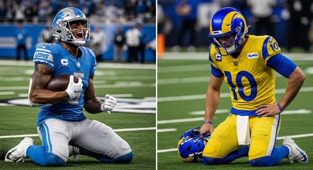 Los Angeles Rams vs Detroit Lions Match Player Stats