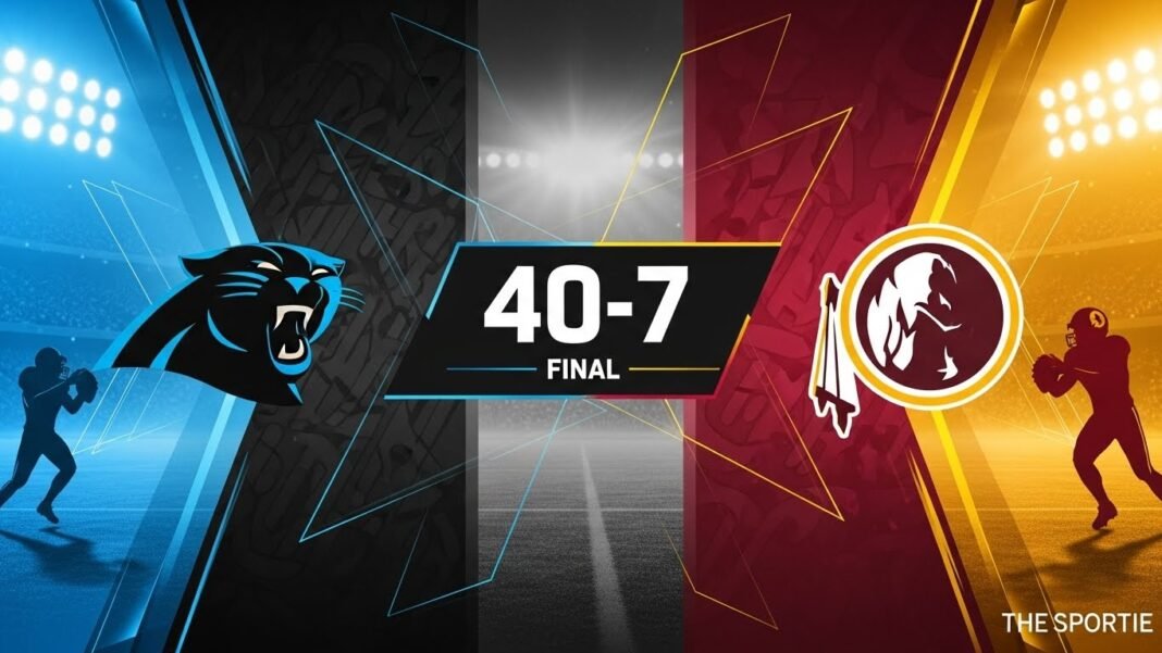 Carolina Panthers vs Washington Commanders Match Player Stats
