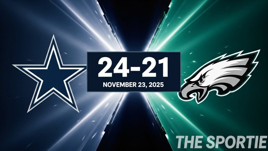 Dallas Cowboys vs Philadelphia Eagles Match Player Stats