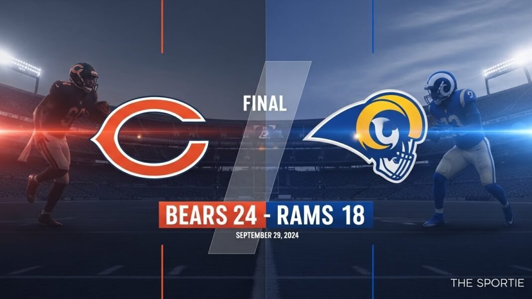 Los Angeles Rams vs Chicago Bears Match Player Stats