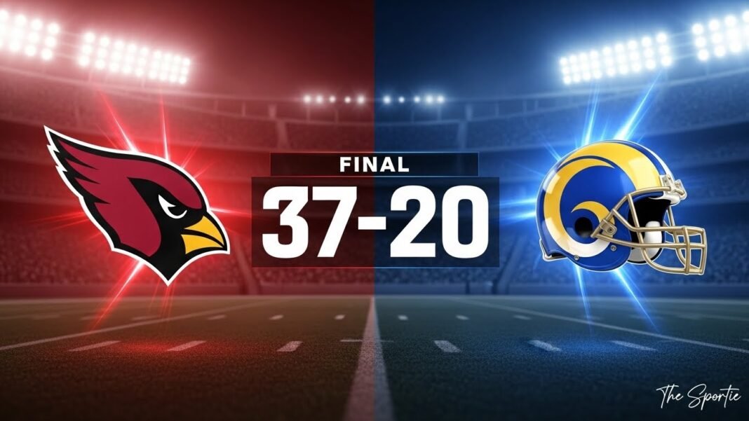 Arizona Cardinals vs Los Angeles Rams Match Player Stats