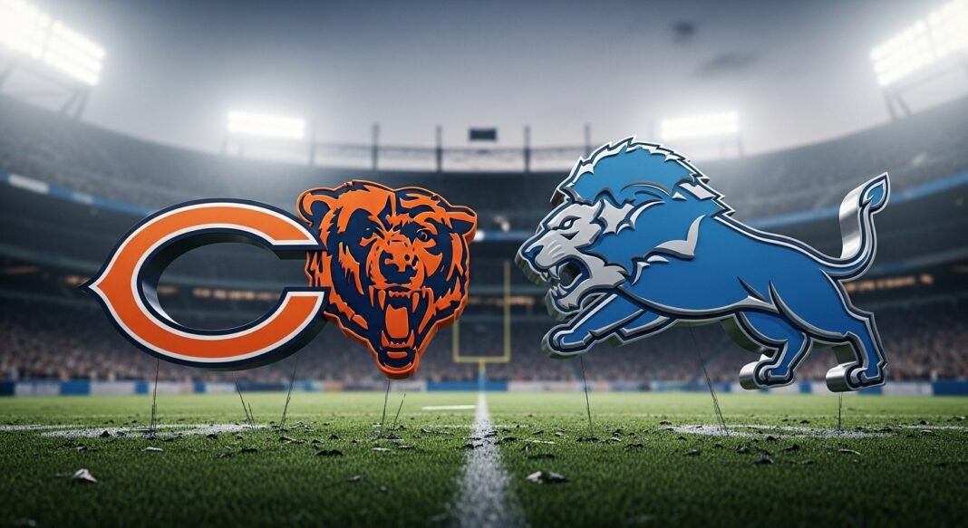 Chicago Bears vs Detroit Lions Match Player Stats