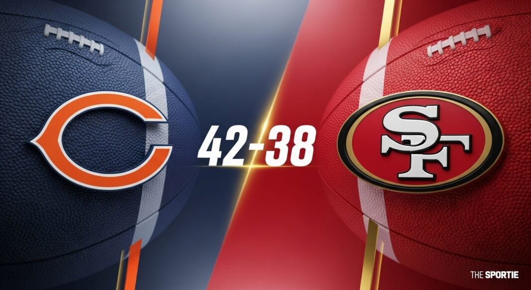 Chicago Bears vs San Francisco 49ers Match Player Stats