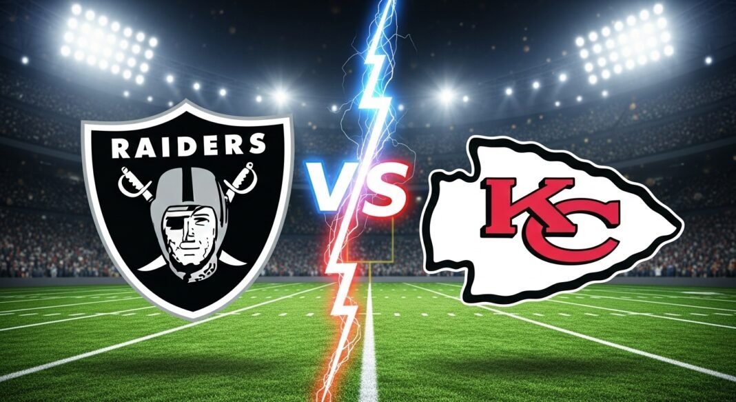 Las Vegas Raiders vs Kansas City Chiefs Match Player Stats (Jan 4, 2026)