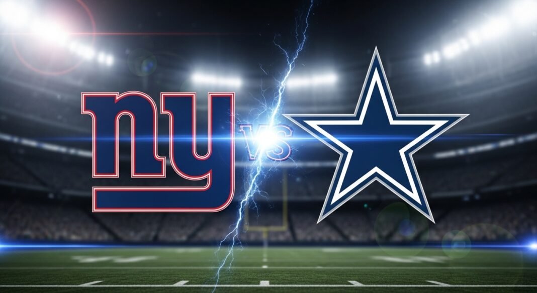 New York Giants vs Dallas Cowboys Match Player Stats