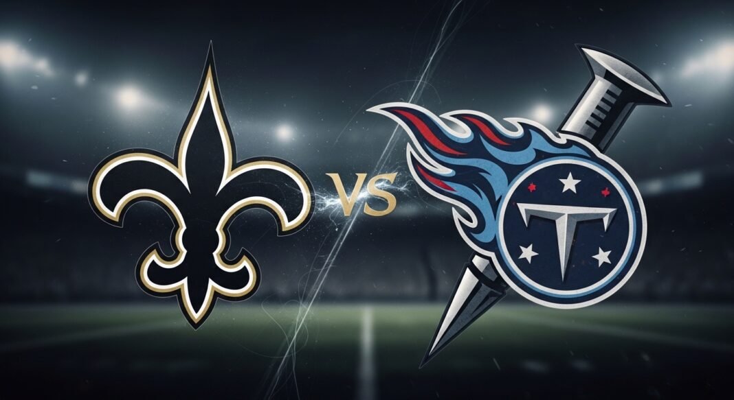 New Orleans Saints vs Tennessee Titans Match Player Stats (Dec 28, 2025)