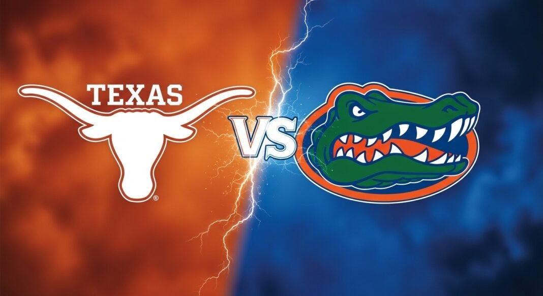 Texas Longhorns Football vs Florida Gators Football Match Player Stats