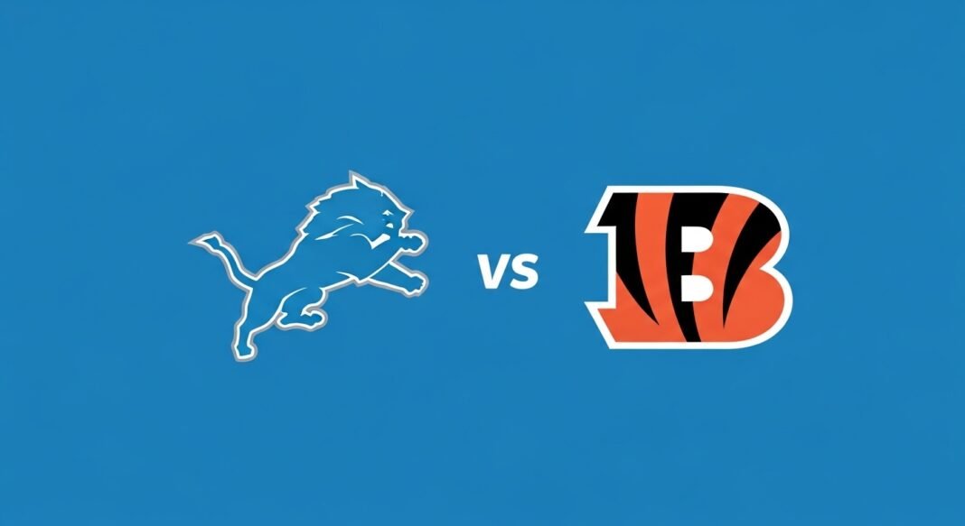 Detroit Lions vs Cincinnati Bengals Match Player Stats