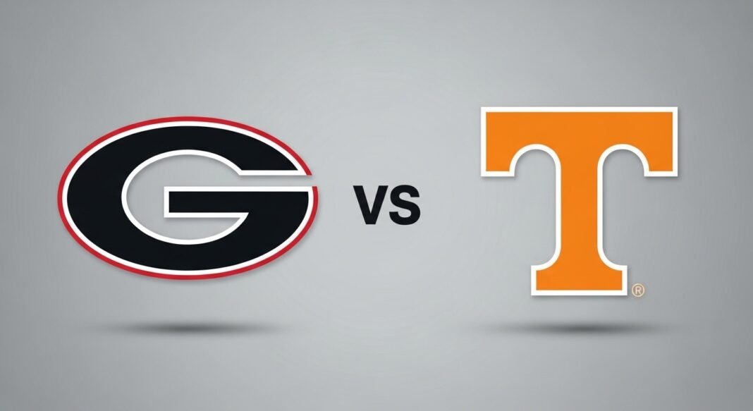 Georgia Bulldogs Football vs Tennessee Volunteers Football Match Player Stats