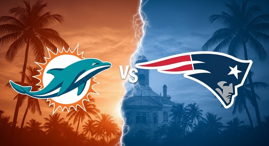 Miami Dolphins vs New England Patriots Match Player Stats