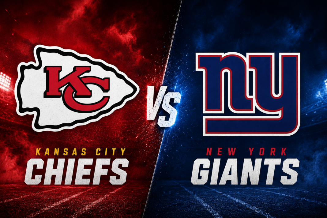 Kansas City Chiefs vs New York Giants Match Player Stats