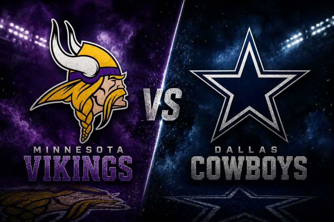 Minnesota Vikings vs Dallas Cowboys Match Player Stats