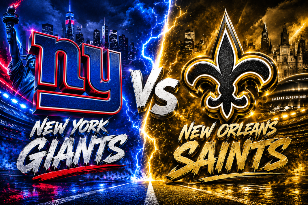 New York Giants vs New Orleans Saints Match Player Stats