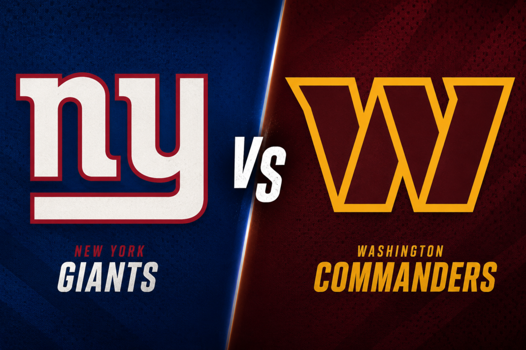 New York Giants vs Washington Commanders Match Player Stats