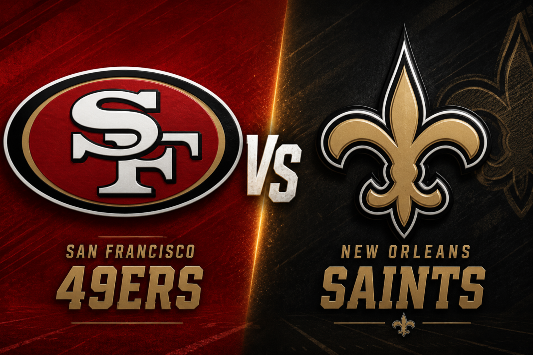 San Francisco 49ers vs New Orleans Saints Match Player Stats
