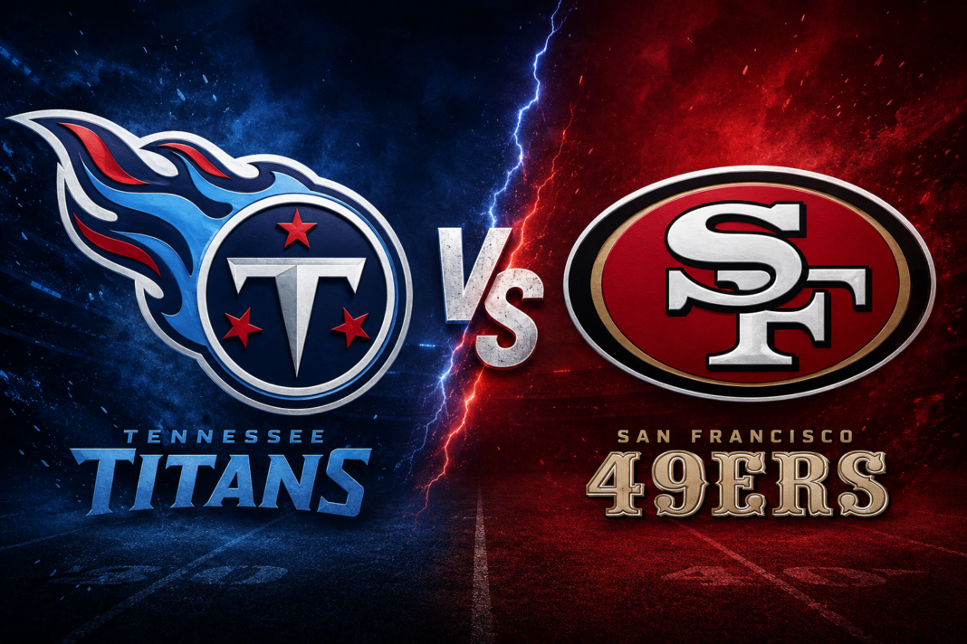 Tennessee Titans vs San Francisco 49ers Match Player Stats (Dec 14, 2025) Tennessee Titans vs San Francisco 49ers Match Player Stats
