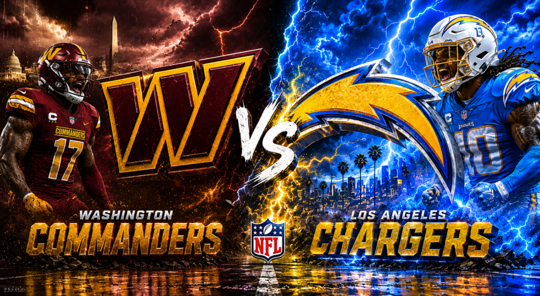 Washington Commanders vs Los Angeles Chargers Match Player Stats