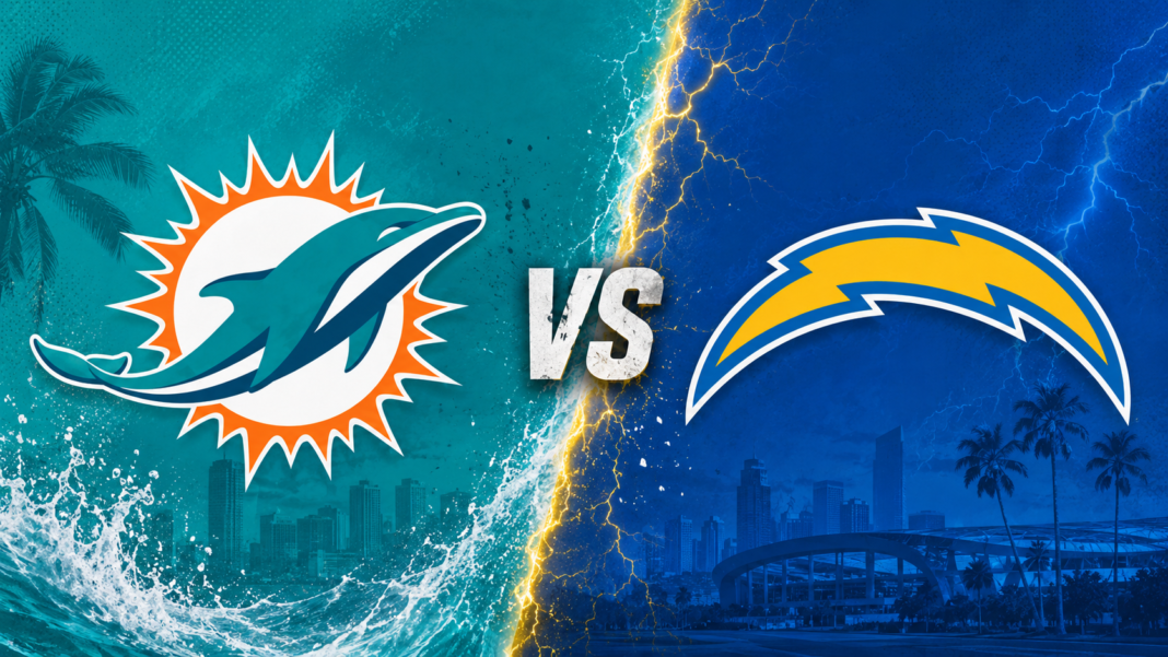 Miami Dolphins vs Los Angeles Chargers Match Player Stats