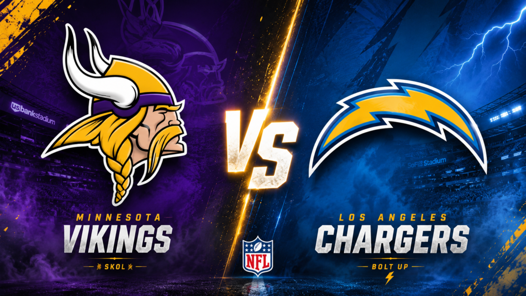 Minnesota Vikings vs Los Angeles Chargers Match Player Stats