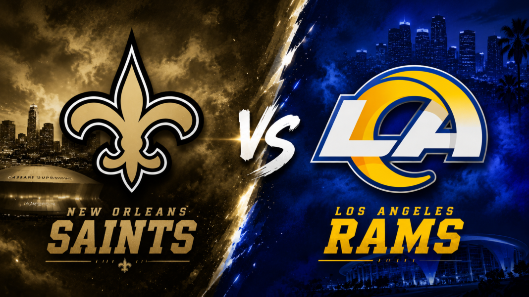 New Orleans Saints vs Los Angeles Rams Match Player Stats